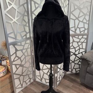 Dreamers by Debut Charcoal Fuzzy Hoodie